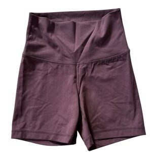 Dusty Purple Yoga Shorts